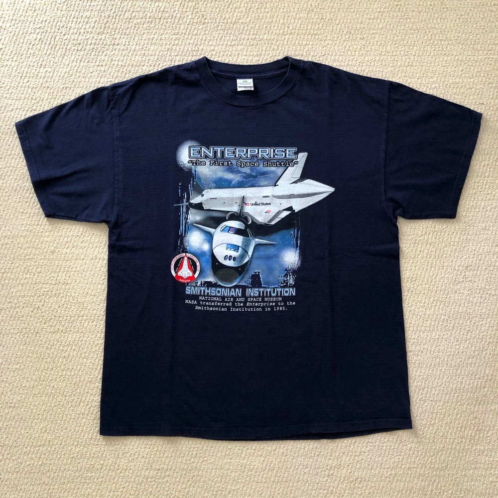 Vintage Smithsonian NASA Enterprise Graphic Tee